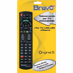 Bravo Original 5, TV, IR Wireless, Appuyez sur les boutons, Noir