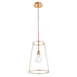 F.A.N. EUROPE Lighting I-FRIDA/S25 éclairage en suspension Support de fixation E27 60 W Halogène Cuivre