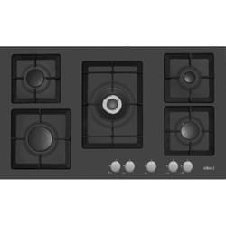 Elleci Plano 90 G40 Noir Intégré 86 cm Gaz 5 zone(s)