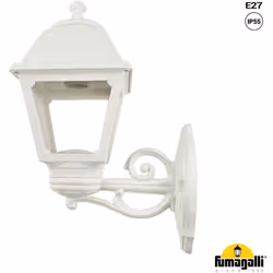 Lanterne murale "Bisso/Mary". Cette lanterne au design classique présente un indice de protection IP55, idéale pour une insta ...