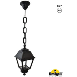 Lanterne en suspension FUMAGALLI 'Sichem/Mary' - E27 - Noir