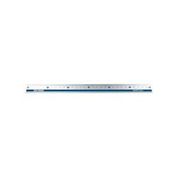 Koh-I-Noor LG30PK règle Règle de bureau 340 mm Aluminium Aluminium, Bleu 1 pièce(s)