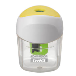 Koh-I-Noor TWIST Taille crayon manuel Blanc, Jaune