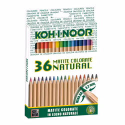 Koh-I-Noor Studio Natural, Multicolore, 36 pièce(s)
