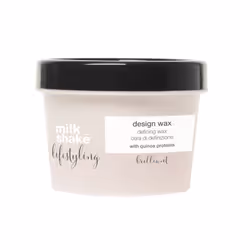 Milk_shake Design Wax, Cire capillaire, 100 ml, Femmes, Tous types de cheveux, Vase, Modelage