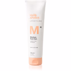 Si le peigne, la laque ou la mousse coiffante sont inefficaces, le gel pour cheveux milk_shake® Lifestyling Medium Hold Gel v ...