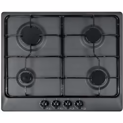 Plaque de cuisson à gaz de 60cm, avec 4 brûleurs dont 1 triple couronne, commandes avant, allumage électronique sous le bouto ...
