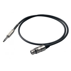Proel BULK200LU10BK câble audio 10 m 6,35 mm XLR (3-pin) Noir
