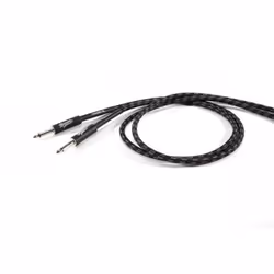 Proel BRV100LU3BW, 6,35 mm, Mâle, 6,35 mm, Mâle, 3 m, Noir