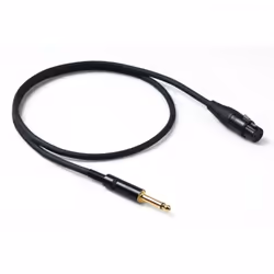 Proel CHL200LU3, 6,35 mm, Mâle, XLR (3-pin), Mâle, 3 m, Noir