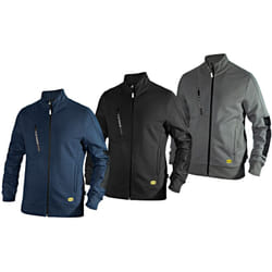 Veste de travail zippée litework fz - Gris Acier l