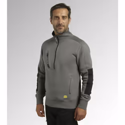Veste de travail demi-zippée LITEWORK HZ - Gris Acier L