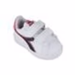 Baskets enfant Diadora Game bco/fuxia - Licence Bambi - Blanc - Lacets