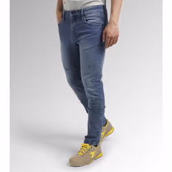 Jean de travail 6 poches STONE LIGHT - Bleu/Bleu ombre M/L - FR (42/44) - US (32)