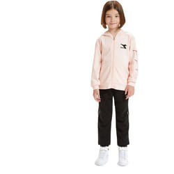Ensemble confortable pour enfant Diadora Bambi - Tuta Diadora 50178 - Rose et rouge - Taille 12 ans