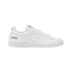 Baskets Homme - DIADORA - Game L Low 2030 - Blanc - Plat - Lacets - Cuir