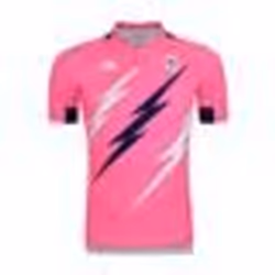 Maillot de rugby Kombat Pro Stade Français Paris Home 19-20 - Rose - Homme
