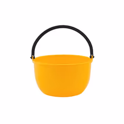 Panier agricole Ecoplast 16 lt en polye'thyle'ne avec poigne'e pivotante en plastique couleurs assorties seau raisins tomates