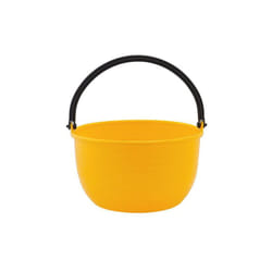 Ecoplast - Panier agricole 16 lt en polye'thyle'ne avec poigne'e pivotante en plastique couleurs assorties seau raisins tomates