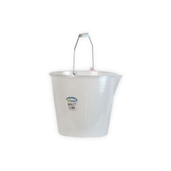 Seau en plastique avec poignée et bec ecoplast 15 litri