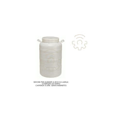 Poubelle a large ouverture de 5 litres avec bouchon BL5 sans robinet