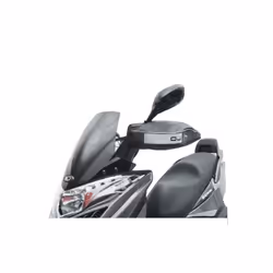 OJ Pro Hand Plus, Manchon guidon, Moto, Noir, Gris, Polyester