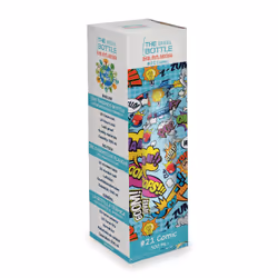 The Steel Bottle Comic Utilisation quotidienne 500 ml Acier inoxydable Multicolore