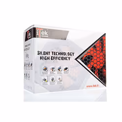 itek DESERT 650 unité d'alimentation d'énergie 650 W 20+4 pin ATX ATX Noir, Rouge
