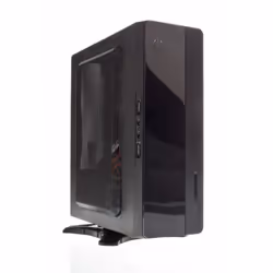 itek Spirit, Mini Tower, PC, Noir, Mini-ITX, 130 W, Bas