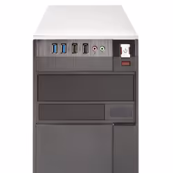 itek ITOCRB10 unité centrale Mini Tower Noir 500 W - Vue supplémentaire 4