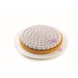Moule avec tapis décorative Silikomart Tarte Meringué