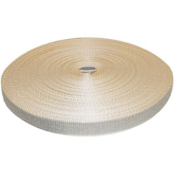 Sangle à courroie de secours pour volets à rouleaux et volets à rouleaux à roulettes 50 mètres Cotone - beige/grigio - 17mm.