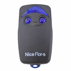 Télécommande pour portail automatique 2 boutons Noir - FLO2R-S - NICE