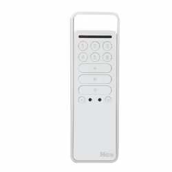 Le NICE ERA P6-S est une télécommande qui permet de commander six volets ou six groupes de volets. Livré avec un socle mural. ...