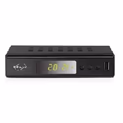 Digiquest Twin Tuner Small Edition, Ethernet (RJ-45), Terrestre, Full HD, DVB-T2, 1920 x 1080 pixels, 4:3, 16:9, 10 bit