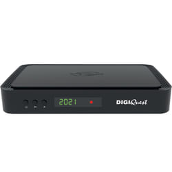 Digiquest RICD1234 TV set-top boxe Cable 4K Ultra HD Noir