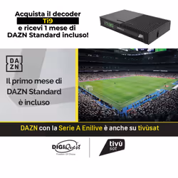 Digiquest DAZN_TI9 TV set-top boxe Satellite Full HD Noir - Vue supplémentaire 2