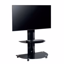 Munari CE080NE, 139,7 cm (55"), 40 kg, 75 x 75 mm, 400 x 400 mm, -45 - 45°, Noir