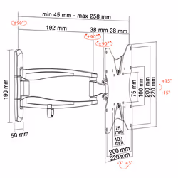Munari SP 308 BI 42" Blanc