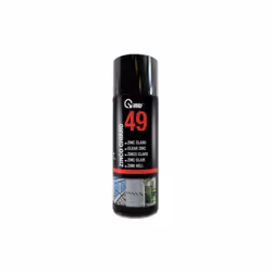 VMD 49 e'mail zinc clair en spray 400 ml galvanisation a' froid pour retouches de pie'ces soude'es et oxyde'es