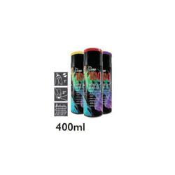 VMD - 100TO peinture acrylique spray transparent opaque bidon 400 ml fabriquA en Italie
