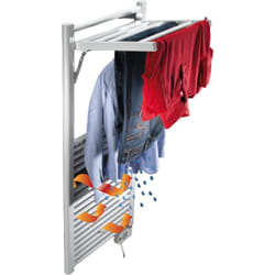 Sèche-serviettes électrique 500W, H117 x l50 cm Stendino blanc - Deltacalor