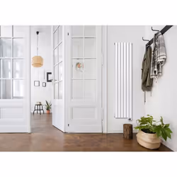 Radiateur électrique - Deltacalor - RAMADA - 1500W - Vertical - Inertie fluide - Contrôle numérique