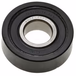 Galet support tambour compatible pour sèche-linge CANDY, HOOVER, FAGOR, FAGPR, VESTEL, ZEROWATT Roulement à billes 6202 LUV D ...