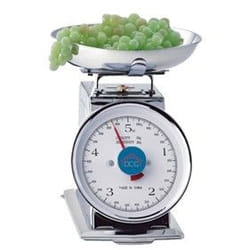 DCG Eltronic PWC1000 escabeaux de cuisine Argent Balances de cuisine mécaniques