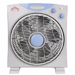 DCG Eltronic CRB1210, Ventilateur à lame domestique, Gris, Sol, Table, 40 cm, 40 W, 230V, 50Hz