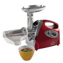DCG Eltronic FWP2696 hachoir 1200 W Rouge, Acier inoxydable