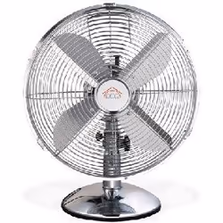 DCG Eltronic VE1612 SS, Chrome, Argent, Sol, Table, 30 cm, 35 W, AC 230 V, 50 Hz, 350 mm