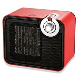 DCG Eltronic SA9107 Noir, Rouge 1500W Radiateur