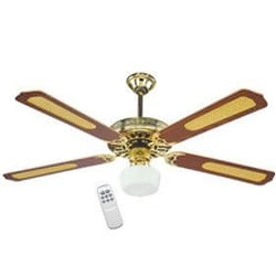 DCG Eltronic VE CRD43 TL ventilateur Marron, Or